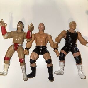 Wrestling Action Figures Set vintage